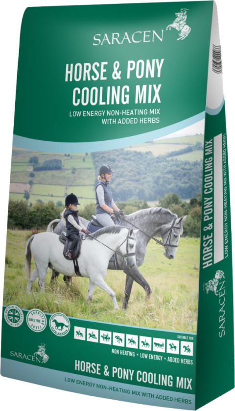 SARACEN Cooling Mix&Herbs 20kg - pasza dla koni nadpobudliwych SARACEN Cooling Mix&Herbs 20kg - pasza dla koni nadpobudliwych