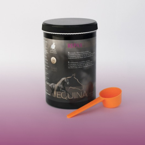 Equina Repax - suplement wyciszający dla nerwowych koni - 600g Equina Repax - suplement wyciszający dla nerwowych koni - 600g