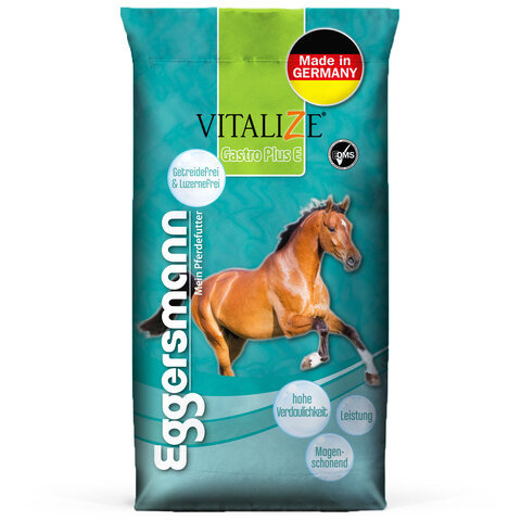 Vitalize Gastro Plus E- bezzbożowa pasza dla koni bez lucerny i soi 20 kg Vitalize Gastro Plus E- bezzbożowa pasza dla koni bez lucerny i soi 20 kg