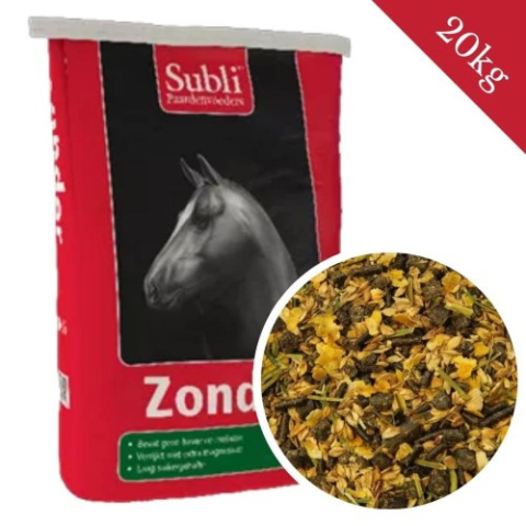 Zonder 20kg - sportowe musli dla koni bez owsa i melasy Zonder 20kg - sportowe musli dla koni bez owsa i melasy