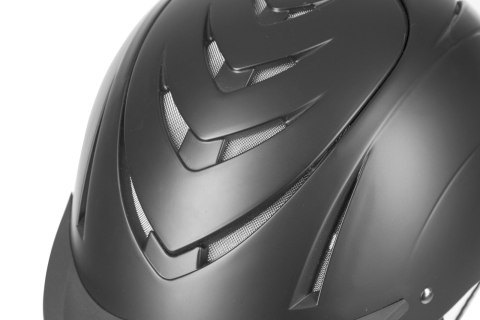 Kask jeździecki Nerron, czarny, 55-59 cm, Covalliero Kask jeździecki Nerron, czarny, 55-59 cm, Covalliero