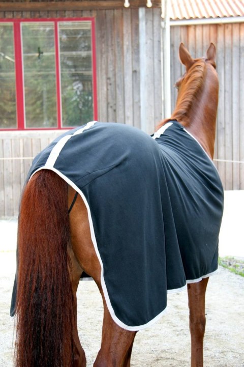 Derka polarowa dla konia RugBe Economic, czarny, 155 cm, Covalliero Derka polarowa dla konia RugBe Economic, czarny, 155 cm, Covalliero