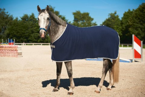 Derka polarowa dla konia RugBe Economic, granatowy, 155 cm, Covalliero Derka polarowa dla konia RugBe Economic, granatowy, 155 cm, Covalliero
