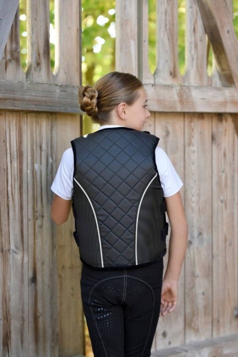 Kamizelka jeździecka ochronna ProtectoFlex light, dla dzieci, czarny, roz. S, Covalliero Kamizelka jeździecka ochronna ProtectoFlex light, dla dzieci, czarny, roz. S, Covalliero