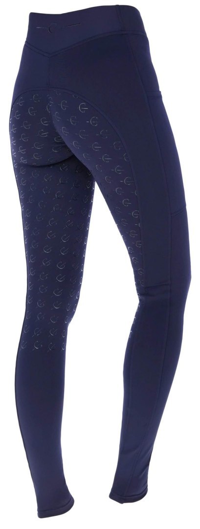 Legginsy jeździeckie ClassicStar, damskie, granatowy, roz. 34/36, Covalliero Legginsy jeździeckie ClassicStar, damskie, granatowy, roz. 34/36, Covalliero