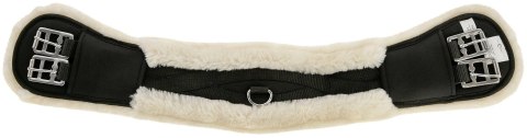 Popręg ujeżdżeniowy, 55 cm, ze sztucznym futrem, czarny, Covalliero Popręg ujeżdżeniowy, 55 cm, ze sztucznym futrem, czarny, Covalliero