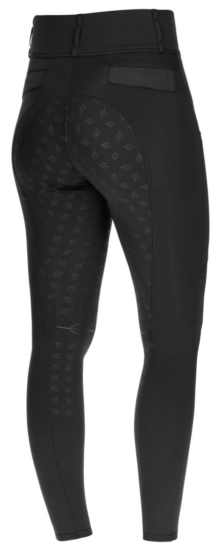 Legginsy jeździeckie HighWaist, damskie, czarne, roz. 34/36, Covalliero Legginsy jeździeckie HighWaist, damskie, czarne, roz. 34/36, Covalliero
