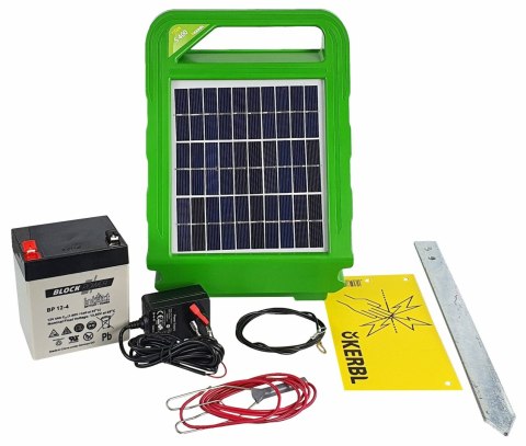 Elektryzator solarny TITAN S 400, dla koni, bydła i małych zwierząt, 0,40 J, Kerbl Elektryzator solarny TITAN S 400, dla koni, bydła i małych zwierząt, 0,40 J, Kerbl
