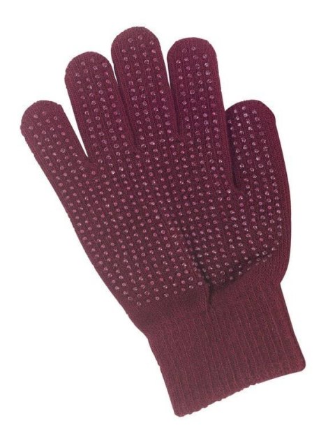 Rękawiczki jeździeckie Magic Grippy, dziecięce, bordowy, rozmiar uniwersalny, Covalliero Rękawiczki jeździeckie Magic Grippy, dziecięce, bordowy, rozmiar uniwersalny, Covalliero