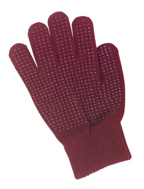 Rękawiczki jeździeckie Magic Grippy, dziecięce, bordowy, rozmiar uniwersalny, Covalliero Rękawiczki jeździeckie Magic Grippy, dziecięce, bordowy, rozmiar uniwersalny, Covalliero