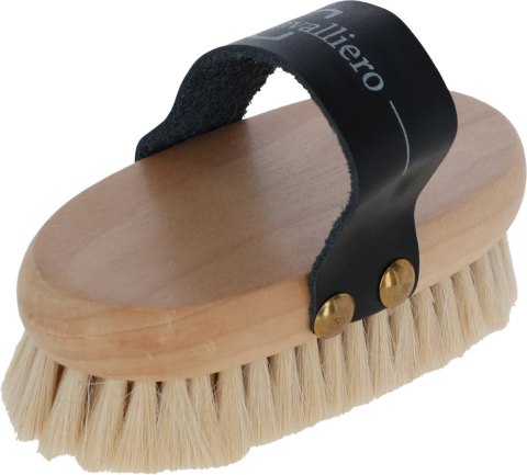 Szczotka dla konia Brush&Co, ze szlufką, bardzo miękka, drewniana, 8,5 cm, Covalliero Szczotka dla konia Brush&Co, ze szlufką, bardzo miękka, drewniana, 8,5 cm, Covalliero