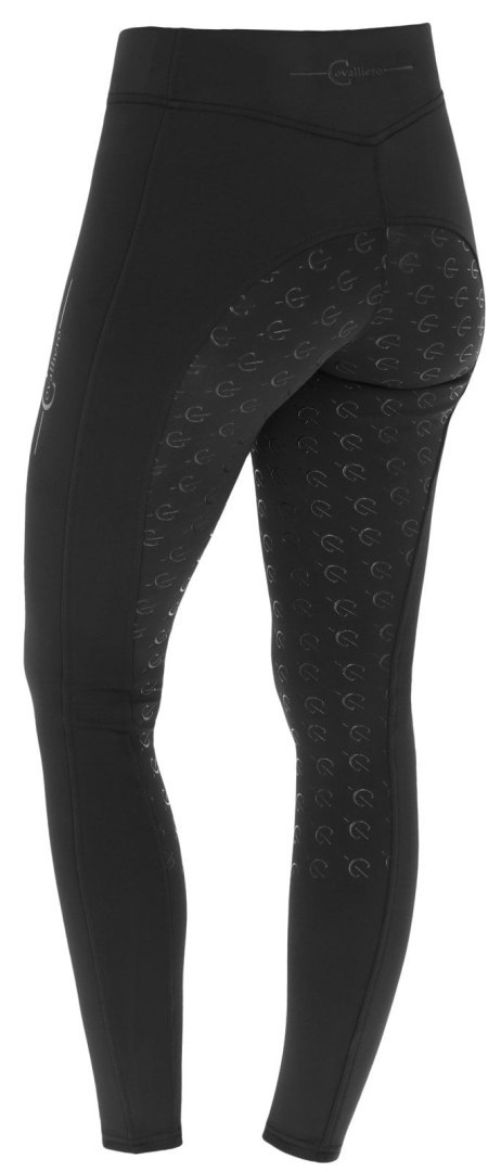 Legginsy jeździeckie ClassicStar, dziecięce, czarny, roz. 164/170, Covalliero Legginsy jeździeckie ClassicStar, dziecięce, czarny, roz. 164/170, Covalliero