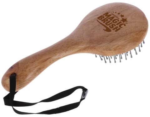Szczotka dla konia do grzywy i ogona, drewniana, 22 cm, MagicBrush Szczotka dla konia do grzywy i ogona, drewniana, 22 cm, MagicBrush
