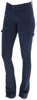 Bryczesy BasicPlus Jodphur, damskie, niebieski, roz. 38, Covalliero