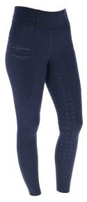 Legginsy jeździeckie HighWaist, damskie, granatowy, roz. 44/46, Covalliero